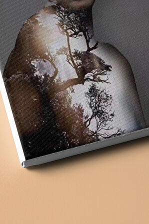 Sayılarla Boyama Seti Kasnaklı Çiçek Saçlı Kadın 9 60 X 75 Cm