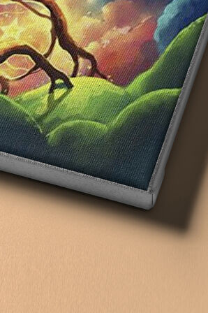 Sayılarla Boyama Seti Kasnaklı Sihirli Ağaç 50 X 65 Cm