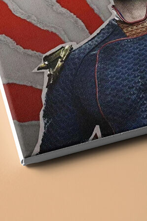 Sayılarla Boyama Seti Kasnaklı The Homelander 40 X 50 Cm