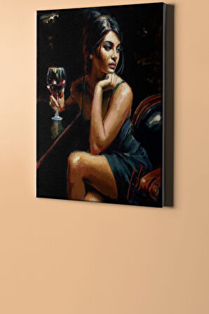 Sayılarla Boyama Seti Kasnaklı Son Kadeh 60 X 75 Cm