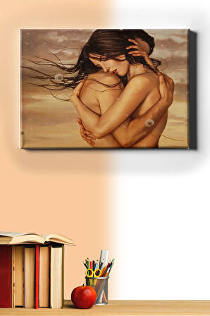 Sayılarla Boyama Seti Kasnaklı Kavuşma 60 X 75 Cm
