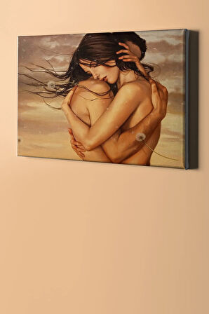 Sayılarla Boyama Seti Kasnaklı Kavuşma 60 X 75 Cm