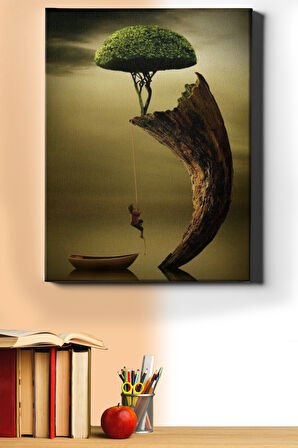 Sayılarla Boyama Seti Kasnaklı Tırmanış 40 X 50 Cm