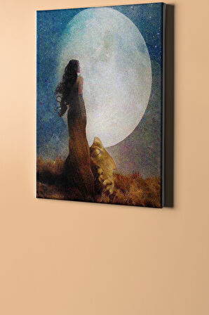 Sayılarla Boyama Seti Kasnaklı Maske Ardı Ay 40 X 50 Cm