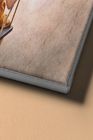 Sayılarla Boyama Seti Kasnaklı Kelebek Salıncağı 60 X 75 Cm