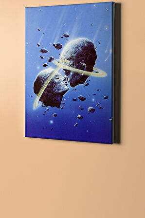 Sayılarla Boyama Seti Kasnaklı Kozmik Öpücük 40 X 50 Cm