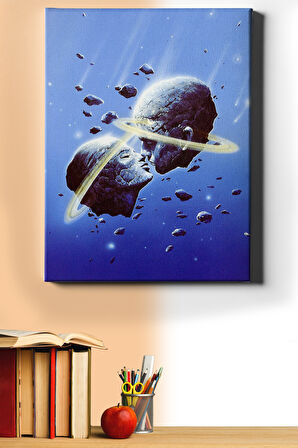 Sayılarla Boyama Seti Kasnaklı Kozmik Öpücük 60 X 75 Cm