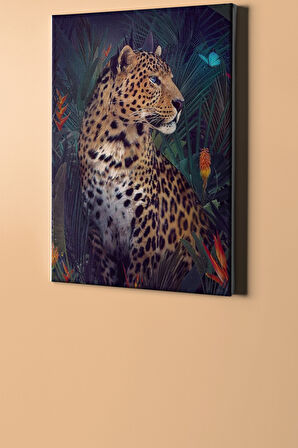 Sayılarla Boyama Seti Kasnaklı Kaplan 50 X 65 Cm