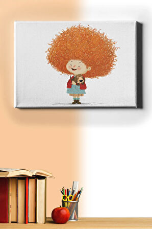 Sayılarla Boyama Seti Kasnaklı Kıvırcık 2 40 X 50 Cm
