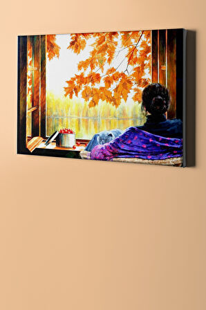Sayılarla Boyama Seti Kasnaklı Sonbahar Seyri 40 X 50 Cm