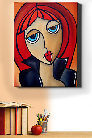 Sayılarla Boyama Seti Kasnaklı Kırmızı Güzeli 40 X 50 Cm