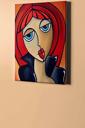 Sayılarla Boyama Seti Kasnaklı Kırmızı Güzeli 40 X 50 Cm