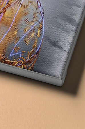 Sayılarla Boyama Seti Kasnaklı Yıldırım Aşkı 50 X 65 Cm