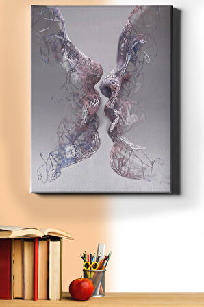 Sayılarla Boyama Seti Kasnaklı Onu Hisset 50 X 65 Cm