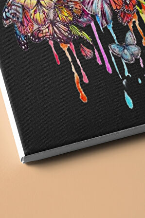 Sayılarla Boyama Seti Kasnaklı Kadın Kelebek Sırrı 60 X 75 Cm