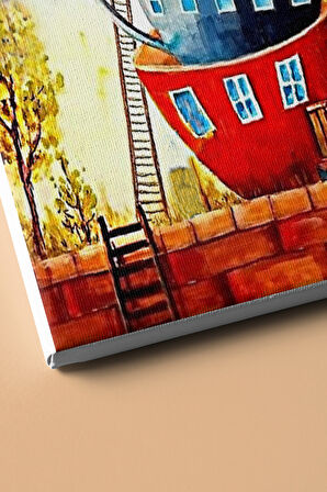 Sayılarla Boyama Seti Kasnaklı Bardak Kulesi 40 X 50 Cm