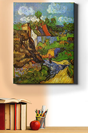 Sayılarla Boyama Seti Kasnaklı Köy Yaşamı 60 X 75 Cm