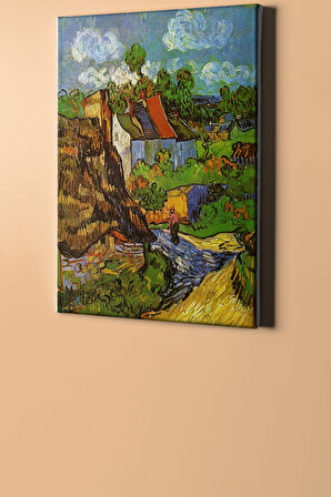 Sayılarla Boyama Seti Kasnaklı Köy Yaşamı 60 X 75 Cm