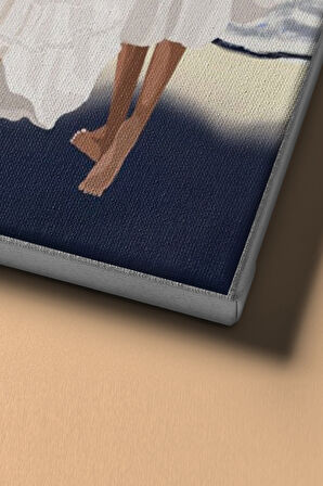 Sayılarla Boyama Seti Kasnaklı Dolunayla Dans 60 X 75 Cm