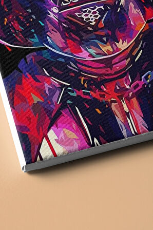 Sayılarla Boyama Seti Kasnaklı Renklerin Içinden 60 X 75 Cm