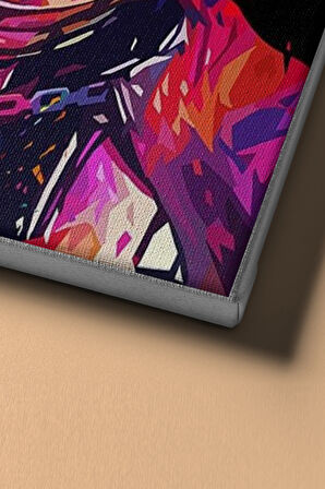 Sayılarla Boyama Seti Kasnaklı Renklerin Içinden 60 X 75 Cm