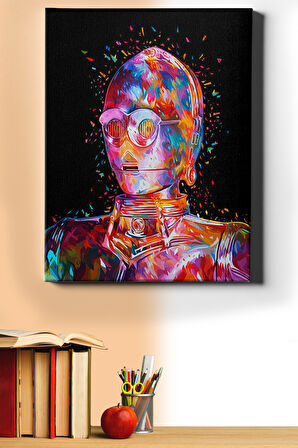 Sayılarla Boyama Seti Kasnaklı Renklerin Içinden 2 40 X 50 Cm