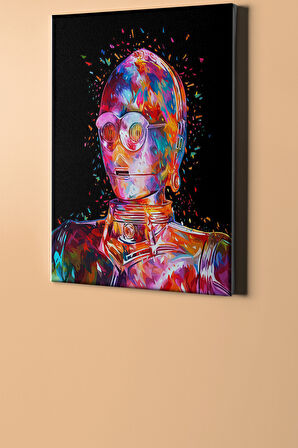 Sayılarla Boyama Seti Kasnaklı Renklerin Içinden 2 40 X 50 Cm