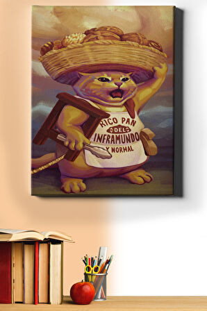 Sayılarla Boyama Seti Kasnaklı Simitçi Ked 60 X 75 Cm