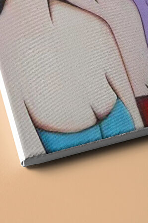 Sayılarla Boyama Seti Kasnaklı Ikiz Kız Kardeş 50 X 65 Cm