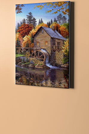 Sayılarla Boyama Seti Kasnaklı Kayıp Malikane 60 X 75 Cm