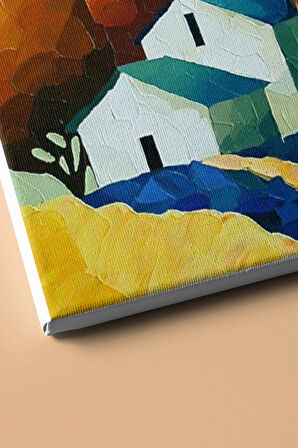 Sayılarla Boyama Seti Kasnaklı Sonbaharın Gelişi 60 X 75 Cm