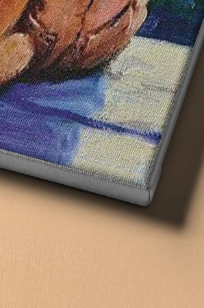 Sayılarla Boyama Seti Kasnaklı Küçük Dostlar 60 X 75 Cm