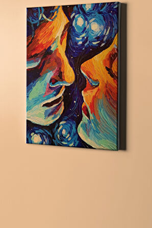 Sayılarla Boyama Seti Kasnaklı Renkler Ve Sen 50 X 65 Cm