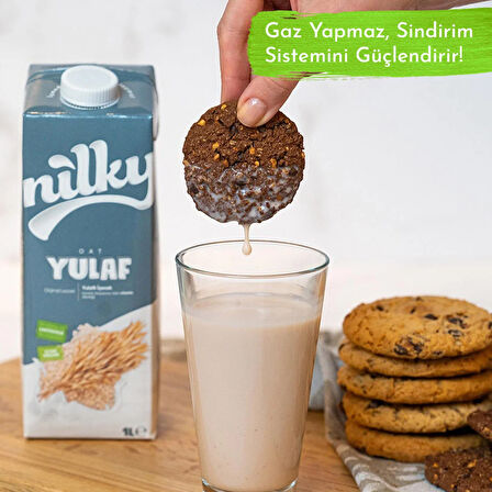 Nilky Yulaf Sütü Bitkisel Bazlı Laktosuz Vegan 6x1 lt