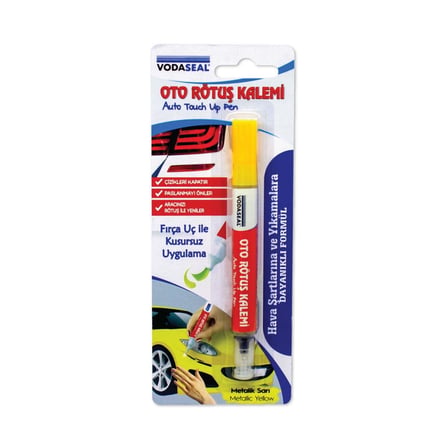BuradaBulabilirsin Vodaseal Oto Rötuş Kalemi Metalik Sarı 5 ml NL