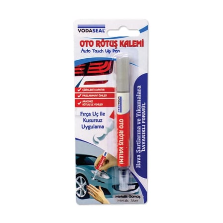 BuradaBulabilirsin Vodaseal Oto Rötuş Kalemi Metalik Gümüş 5 ml NL
