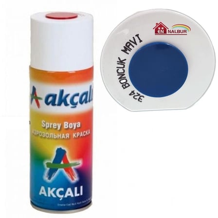 BuradaBulabilirsin Akçalı Sprey Boya 400 ml 324 Boncuk Mavi NL