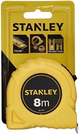 STANLEY 1-30-457 SARI ŞERİT METRE 8M 25MM