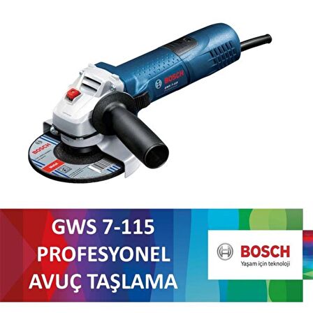 BOSCH GWS 7-115 AVUÇ TAŞLAMA