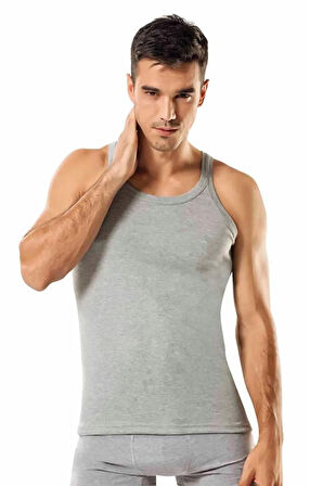 3'lü Paket Ince Askılı Erkek Atlet Yeni Sezon