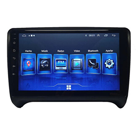 AUDİ TT 2007-2011 UYUMLU 9 İNÇ 2+32 GB MULTİMEDYA