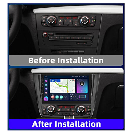 BMW 1 SERİSİ 2004-2011 DİJİTAL KLİMA UYUMLU 9 İNÇ 2+32 GB MULTİMEDYA