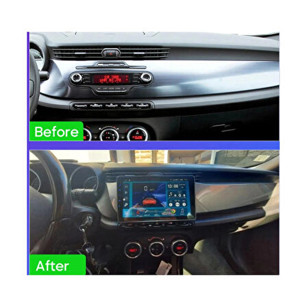 ALFA ROMEO GİULİETTA 2011-2013 UYUMLU 9 inç 8-128GB MULTİMEDYA