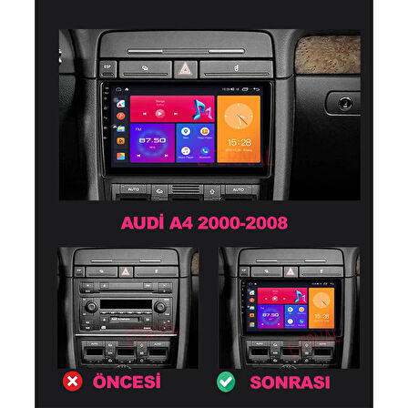 SEAT EXEO 2009-2011 UYUMLU 9 inç 4-64 GB MULTİMEDYA