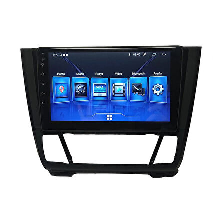 BMW 1 SERİSİ 2004-2011 DİJİTAL KLİMA UYUMLU 9 inç 6-128 GB MULTİMEDYA