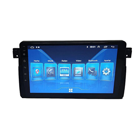 BMW E46 1998-2006 UYUMLU 9 inç 4-64 GB MULTİMEDYA