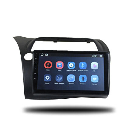 HONDA CİVİC HB 2007-2012 UYUMLU 9 inç 4-64 GB MULTİMEDYA