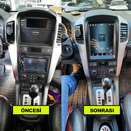 CHEVROLET CAPTİVA 2006-2011 UYUM 9.7 inç TESLA 6-128 GB MULTİMEDYA