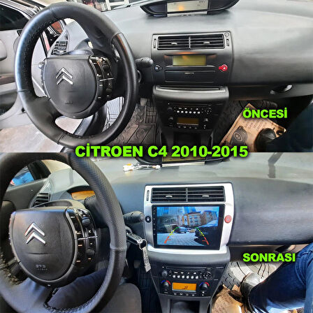 CİTROEN C4 2005-2011 UYUMLU 9 inç 4-64 GB MULTİMEDYA