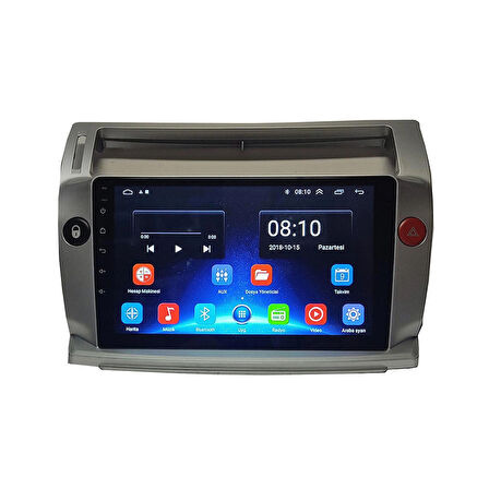 CİTROEN C4 2005-2011 UYUMLU 9 inç 6-128 GB MULTİMEDYA